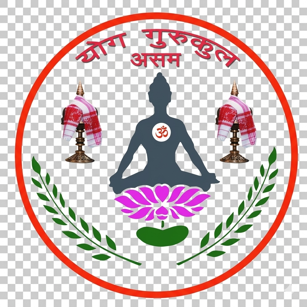 Yog Gurukul Asom Logo